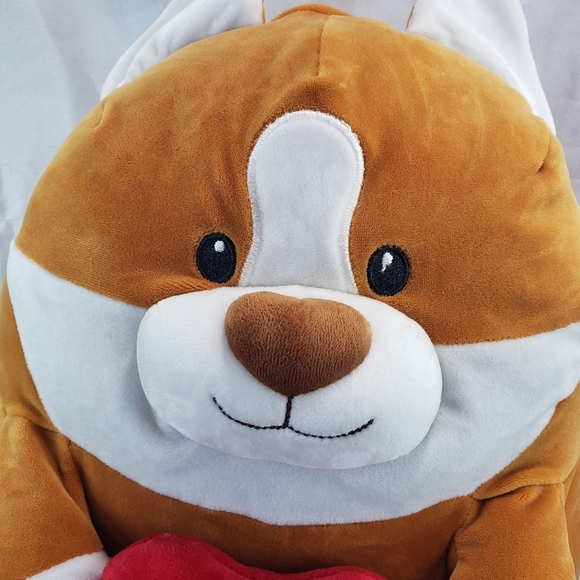 Animal Adventure Squeeze With Love Corgi Dog Squish Plush Toy Rare 16 Inch 2019 - Picture 2 of 10